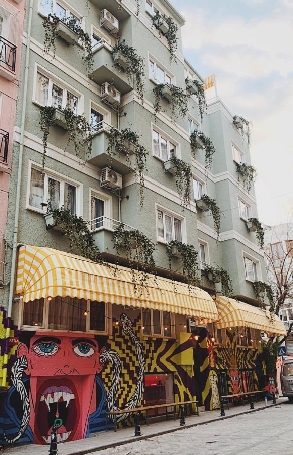 Hotel Popstel Istanbul Exterior foto